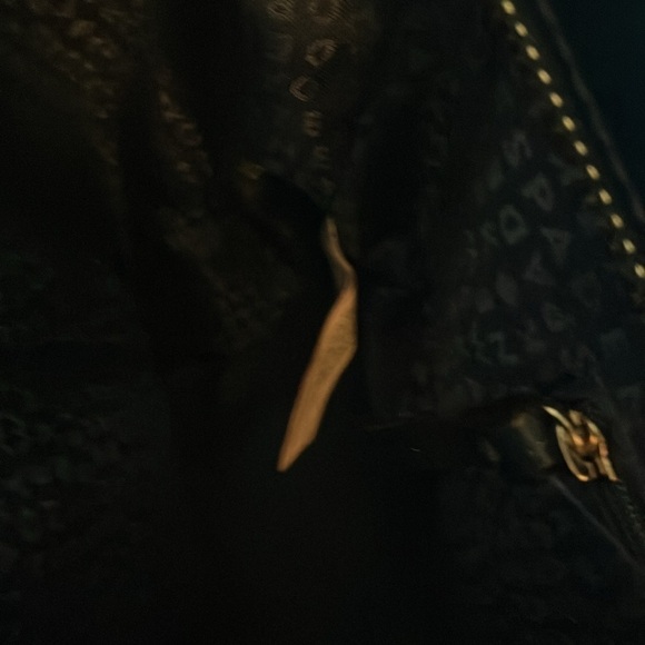 Kate Spade: Elissa Bristol Drive Croc Embossed Tote Bag- Petrol Blue - Picture 5 of 16